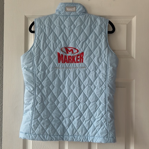 Marker Thinsulate Supreme insulation blue logo vest - Picture 2 of 12
